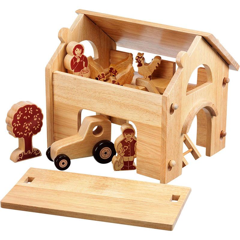 Lanka Kade Deluxe Farm With Barn And Tractor - Little Whispers 