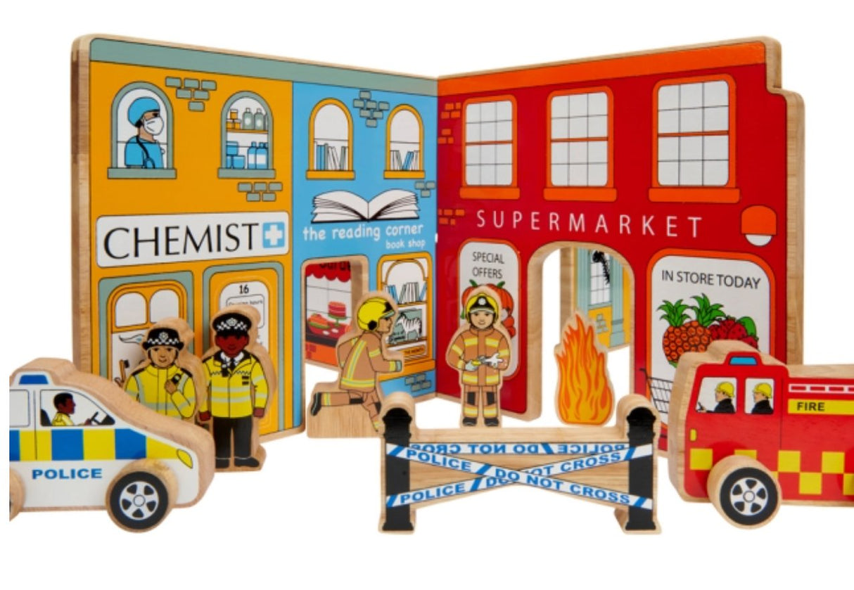 Lanka Kade Firefighter on Ladder - Little Whispers