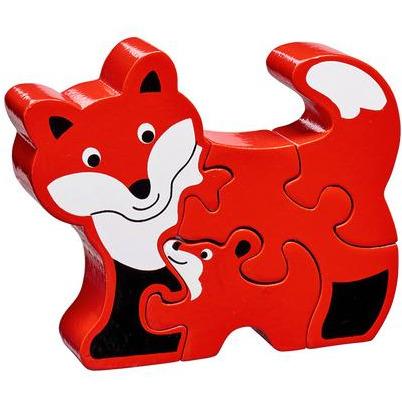 Lanka Kade Fox And Cub Jigsaw - Little Whispers 