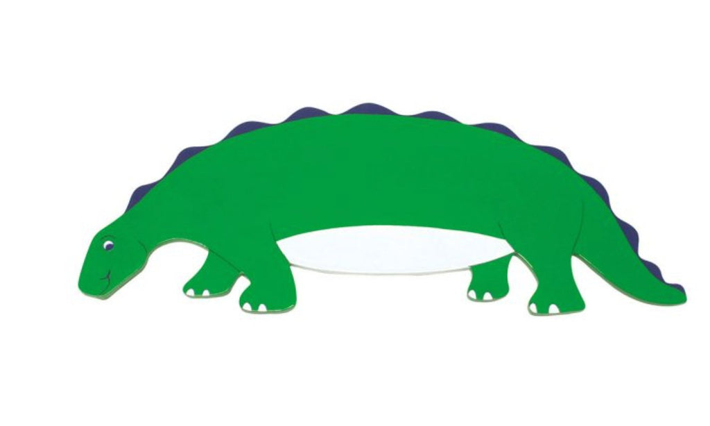 Lanka Kade Green Dinosaur Name Plaque - Little Whispers
