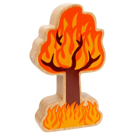 Lanka Kade Natural green and orange tree on fire - Little Whispers