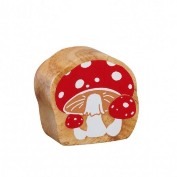 Lanka Kade Natural Red and White Toadstool - Little Whispers