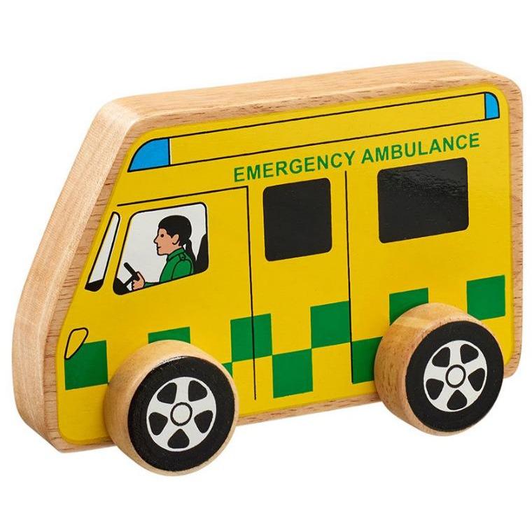 Lanka Kade Wooden Ambulance - Little Whispers