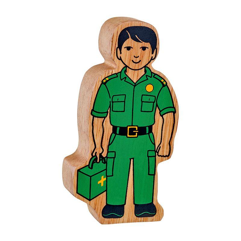 Lanka Kade Wooden Figure - Paramedic - Little Whispers