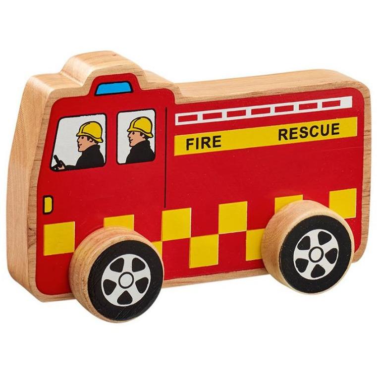 Lanka Kade Wooden Fire Engine - Little Whispers