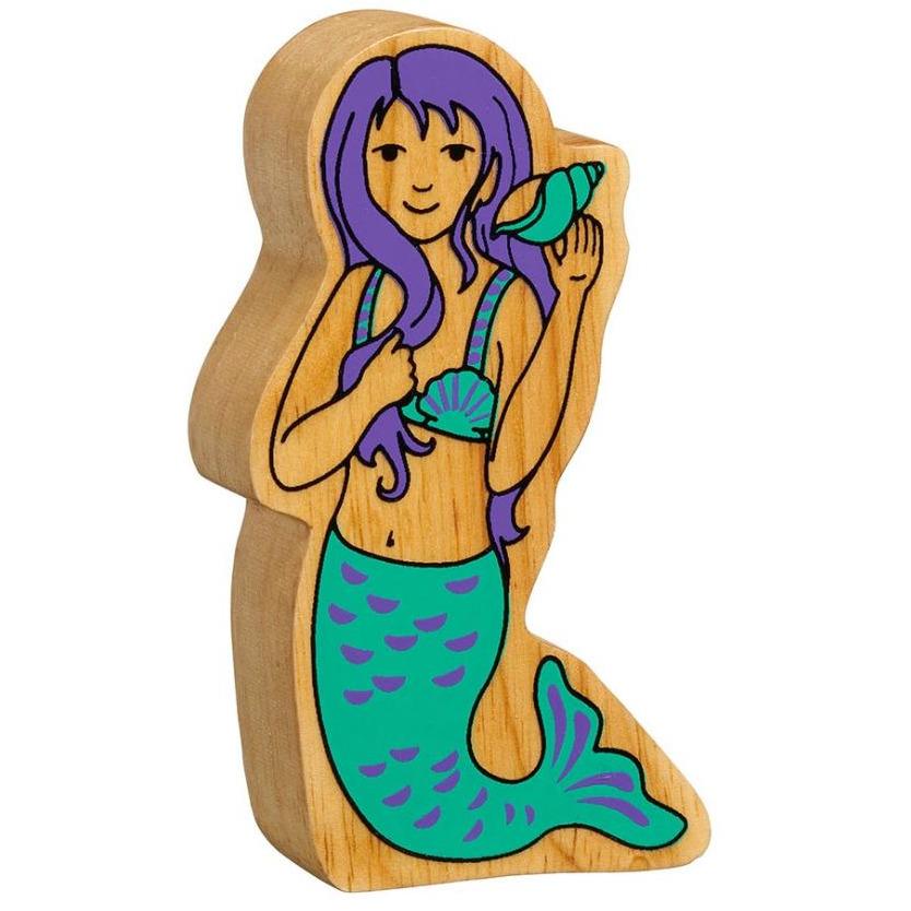 Lanka Kade Wooden Mermaid - Little Whispers