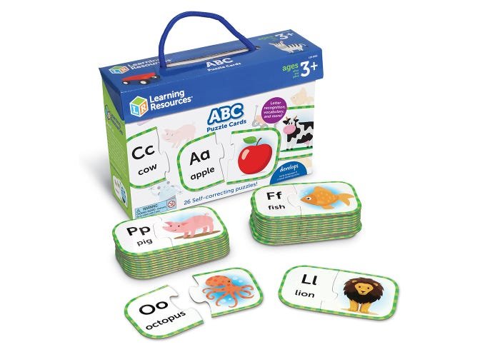 Learning Resources Alphabet Puzzle Cards - Little Whispers