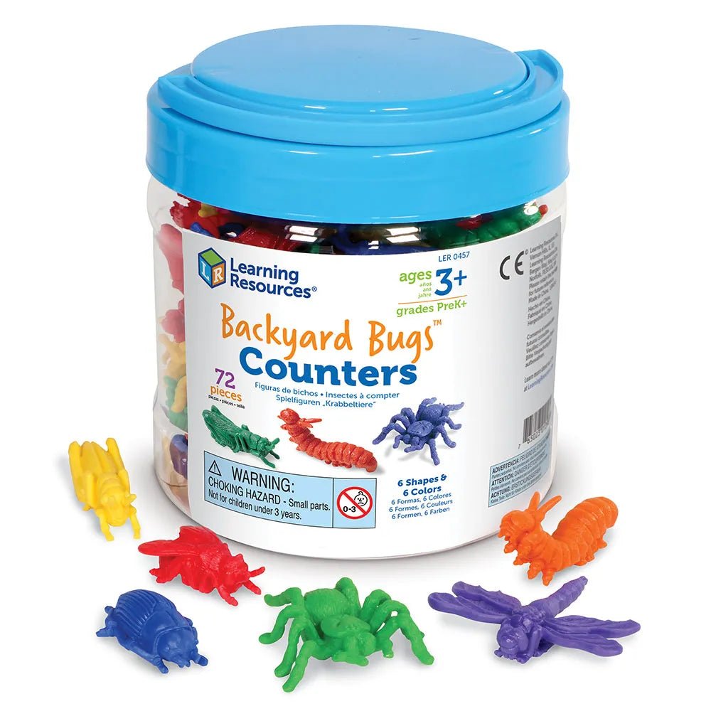 Learning Resources Backyard Bugs Counters (72 Bugs) - Little Whispers