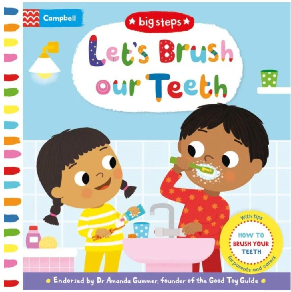 Let's Brush our Teeth Board Book - Little Whispers