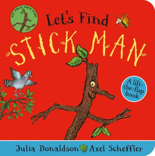 Let's Find Stick Man Board Book - Little Whispers