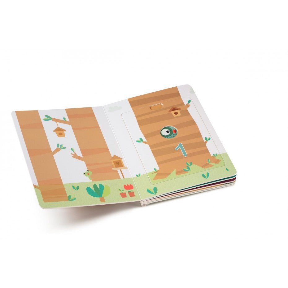 Lilliputiens 123 Forest My First Puzzle Book - Little Whispers