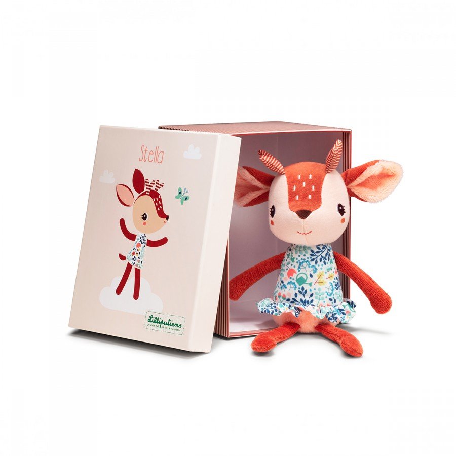 Lilliputiens Eco-Friendly Stella the Fawn Cuddly 83393 – Little