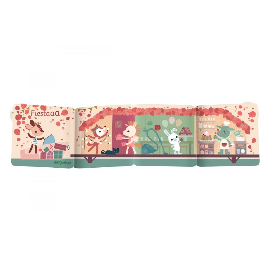 Lilliputiens FiIESTA Magic Bath Panel - Little Whispers