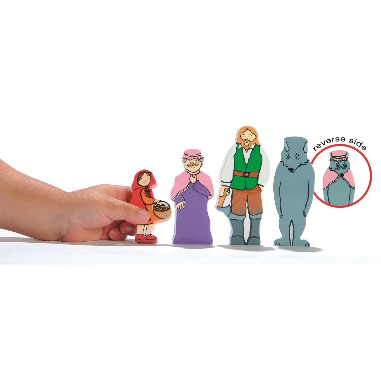 Little Red Riding Hood Wooden Characters - Little Whispers