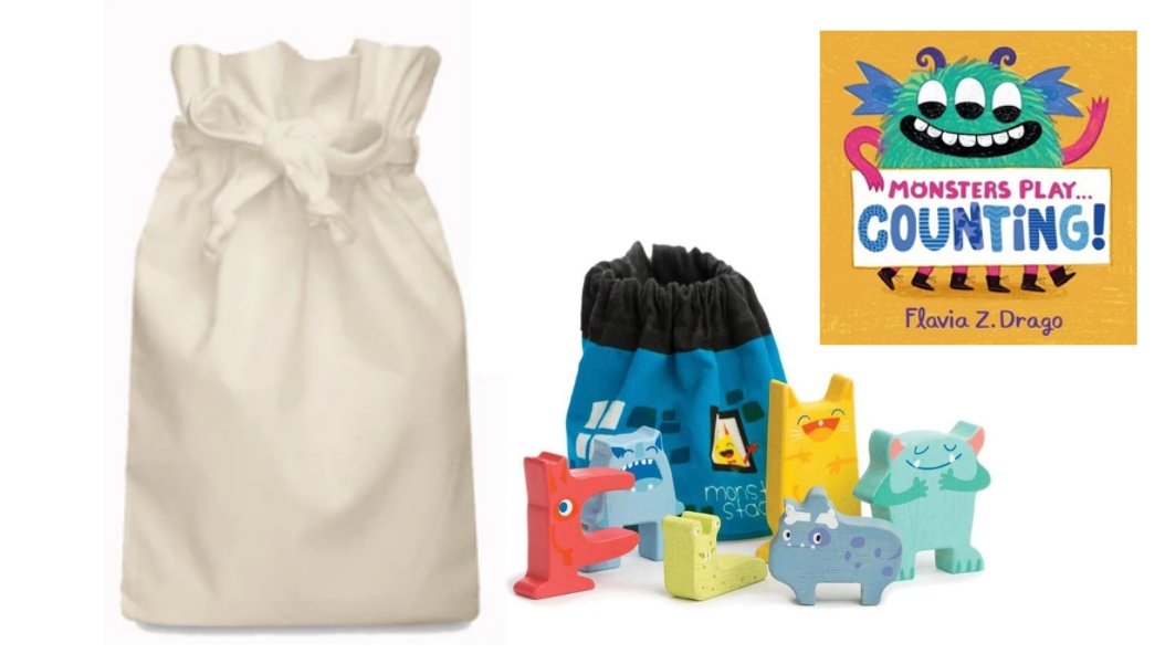 Monsters Stacking Story Sack - Little Whispers
