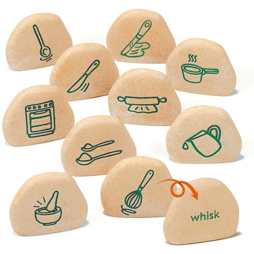 Mud Kitchen Sequencing Stones - Little Whispers