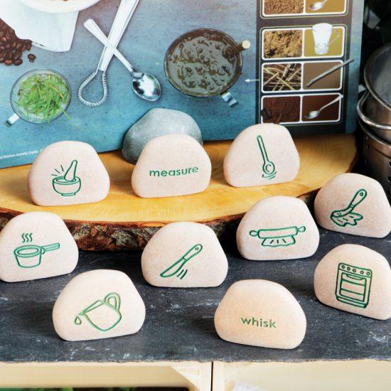 Mud Kitchen Sequencing Stones - Little Whispers