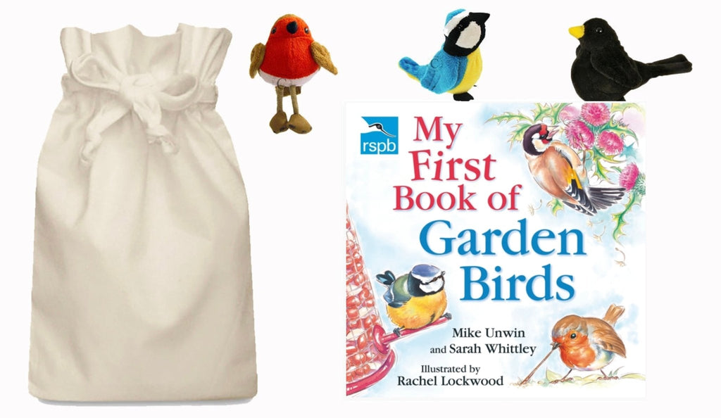 My First Book of Garden Birds with Puppet Company Finger Puppets - Little Whispers