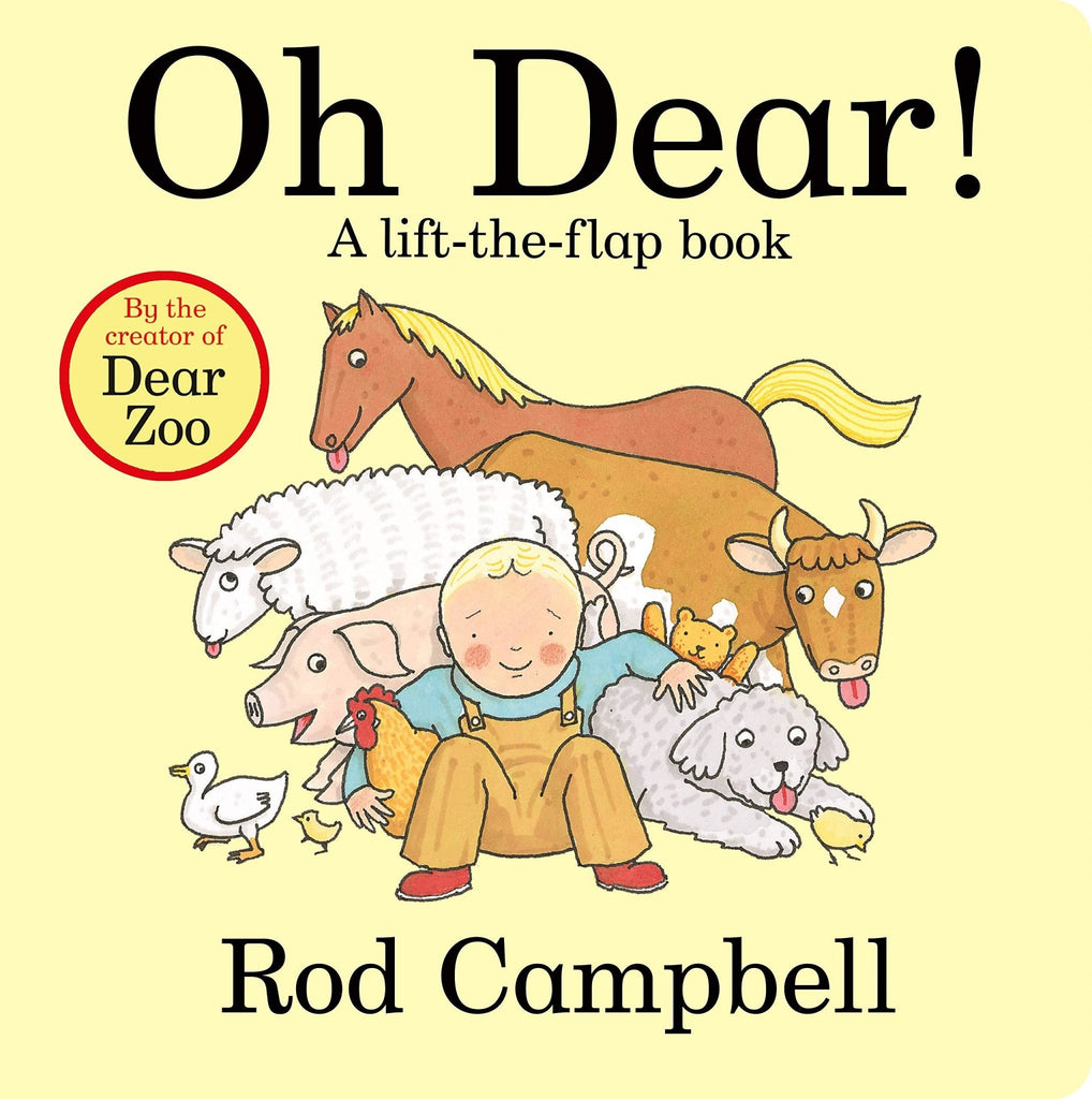 Oh Dear Board Book - Little Whispers