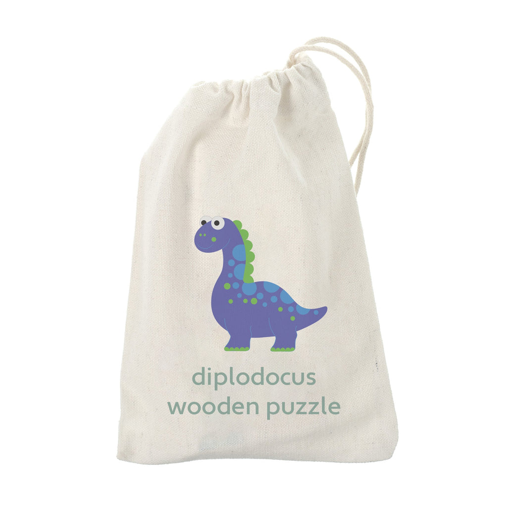 Orange Tree Wooden Diplodocus Puzzle - Little Whispers