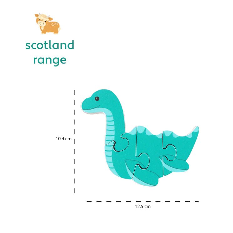 Orange Tree Wooden Nessie Puzzle - Little Whispers