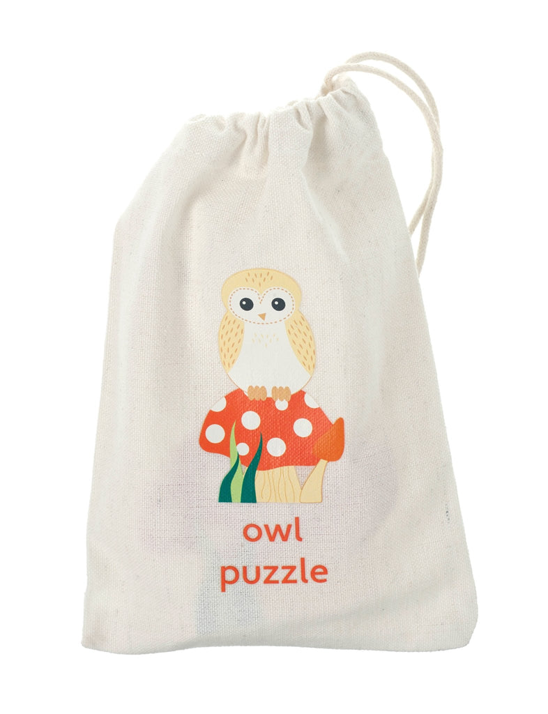 Orange Tree Wooden Owl Puzzle - Little Whispers