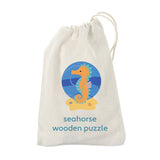 Orange Tree Wooden Seahorse Puzzle - Little Whispers
