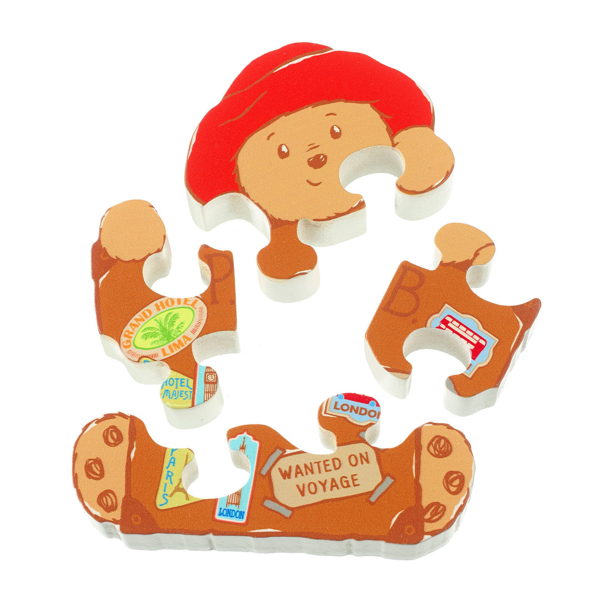 Paddington Wooden Puzzle (Suitcase) - Little Whispers