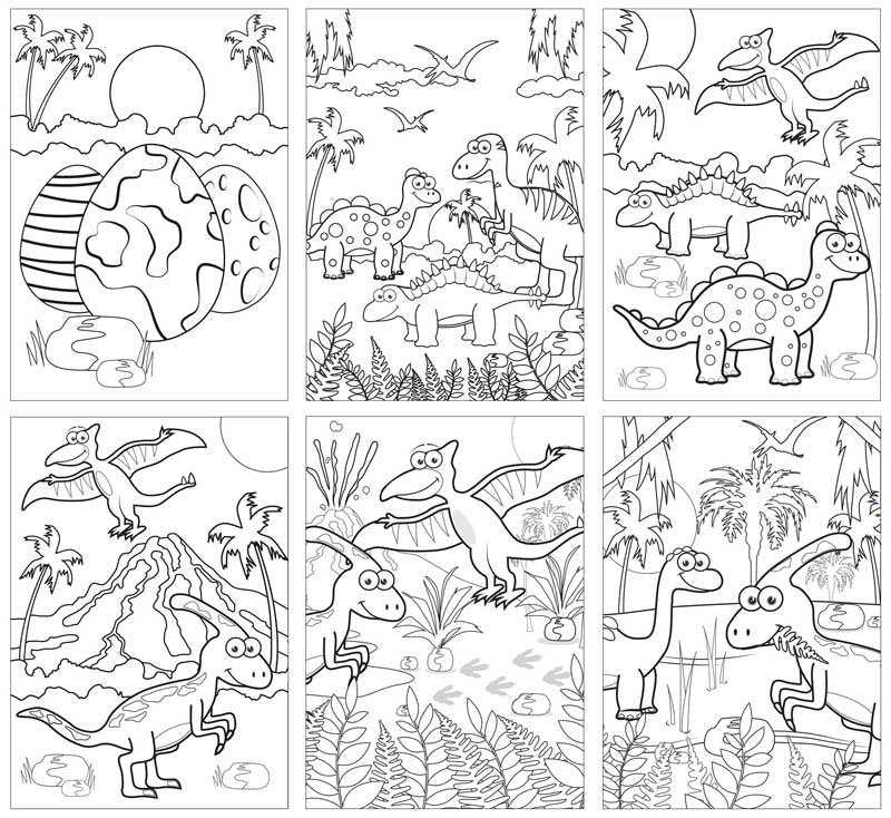Party Bag (Dinosaur Themed) - Little Whispers