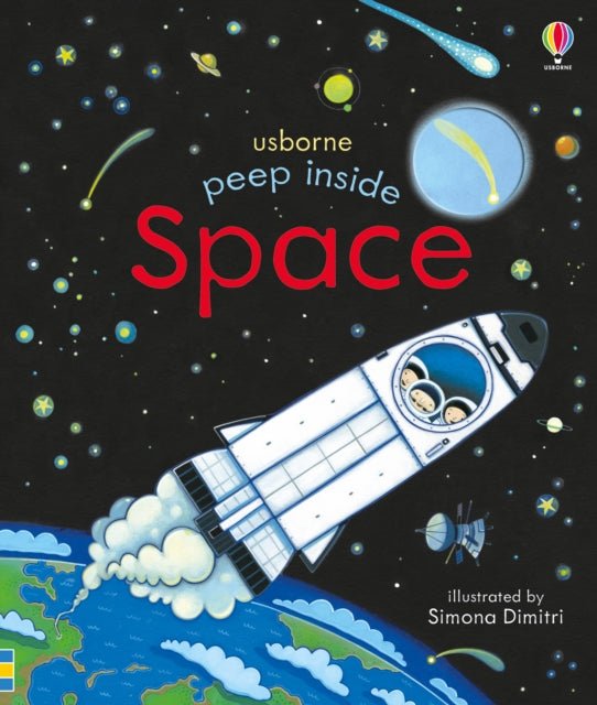 Peep Inside Space Board Book - Little Whispers
