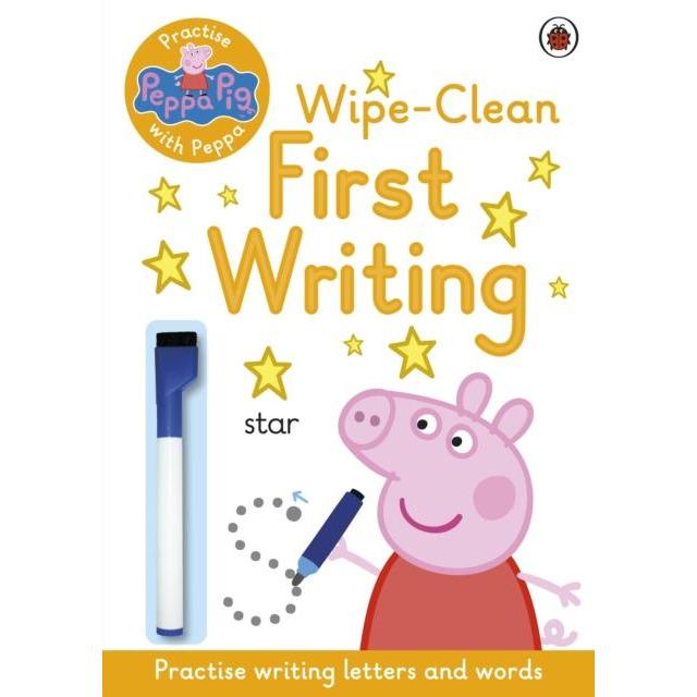 Peppa Pig Wipe Clean First Writing - Little Whispers