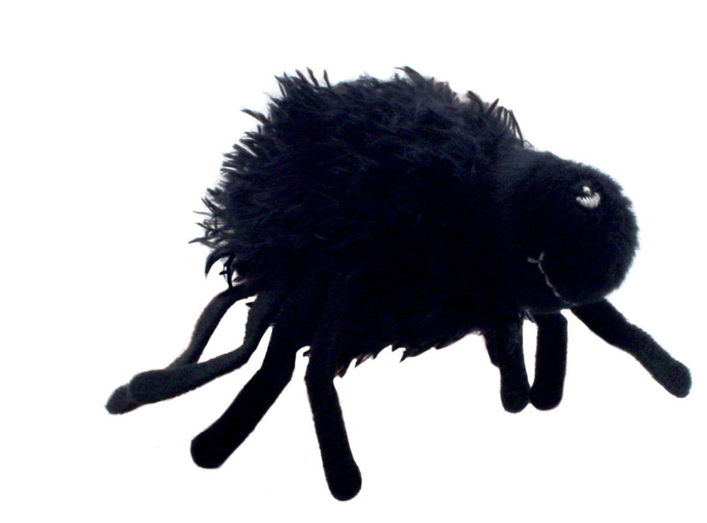 Puppet Company Black Furry Spider Finger Puppet - Little Whispers