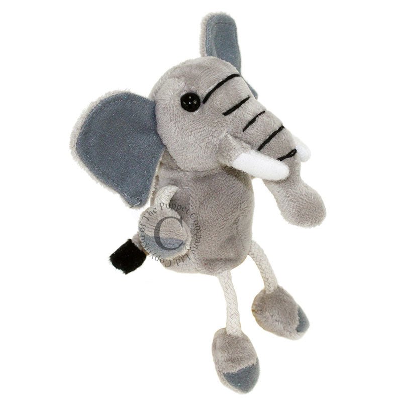 Puppet Company Elephant Finger Puppet - Little Whispers