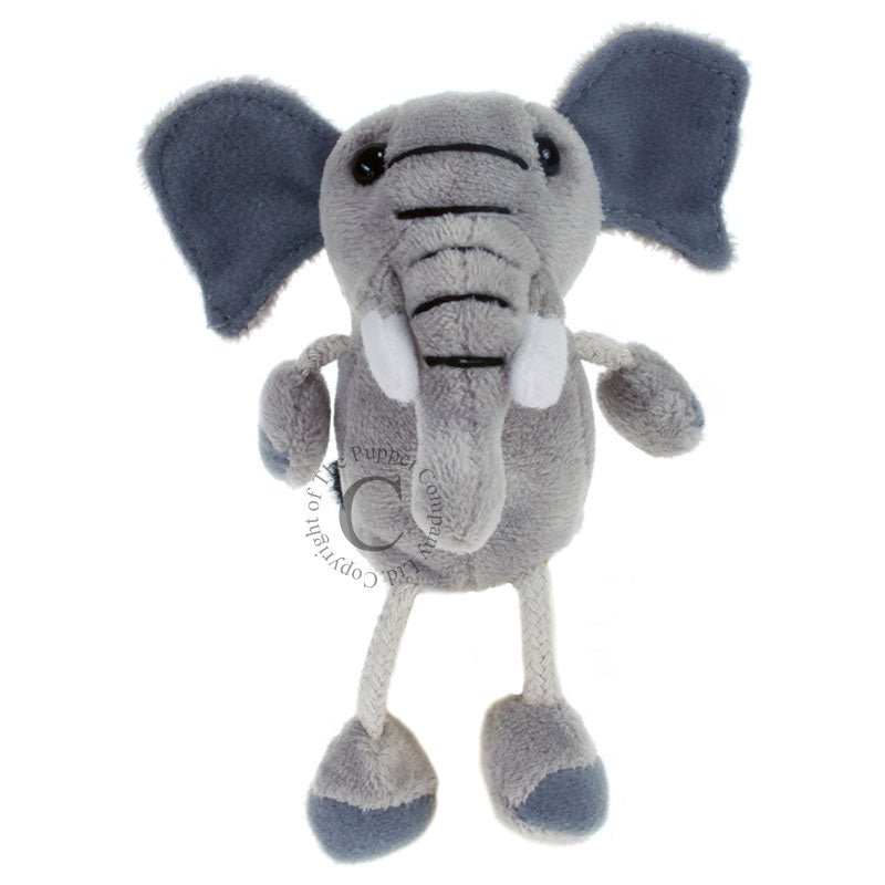 Puppet Company Elephant Finger Puppet - Little Whispers