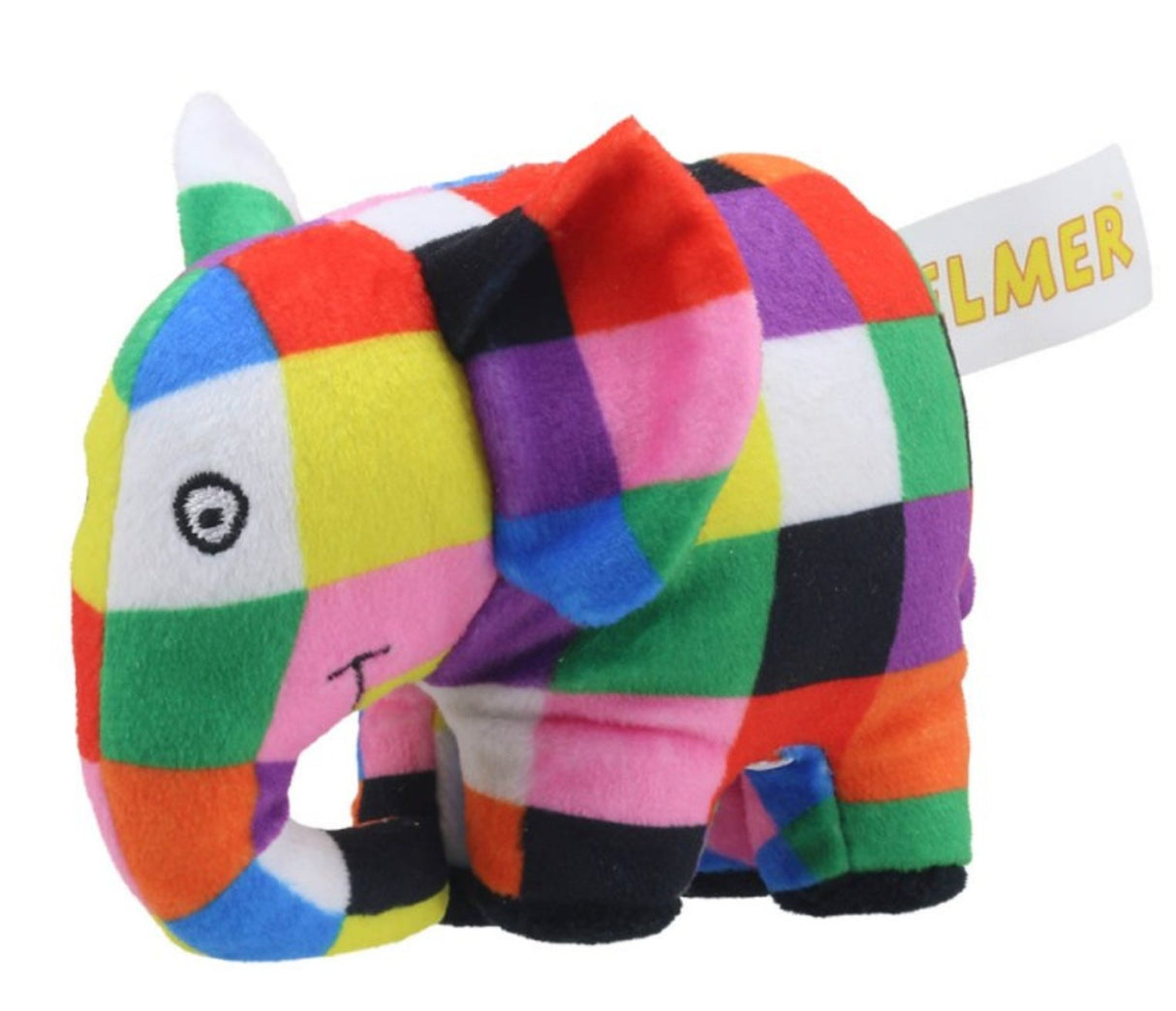 Puppet Company Elmer Finger Puppet - Little Whispers