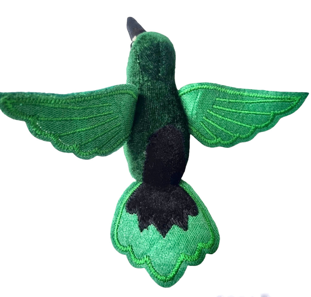 Puppet Company Finger Puppet Humming Bird Green - Little Whispers