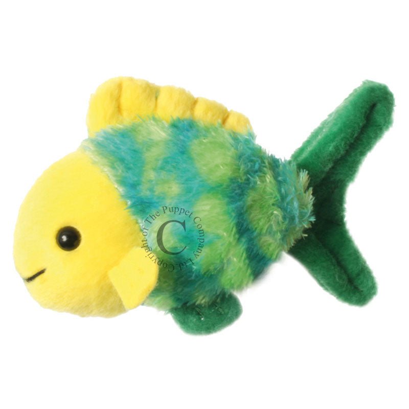 Puppet Company Green Fish Finger Puppet - Little Whispers