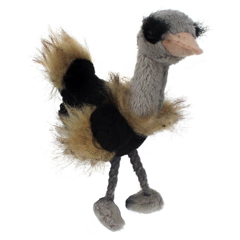 Puppet Company Ostrich Finger Puppet - Little Whispers