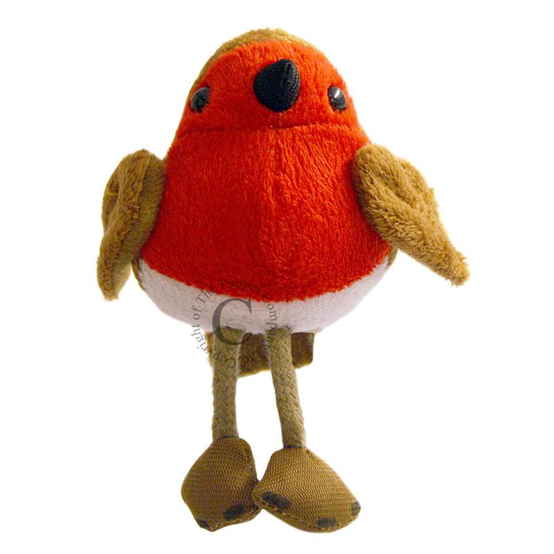 Puppet Company Red Robin Finger Puppet - Little Whispers
