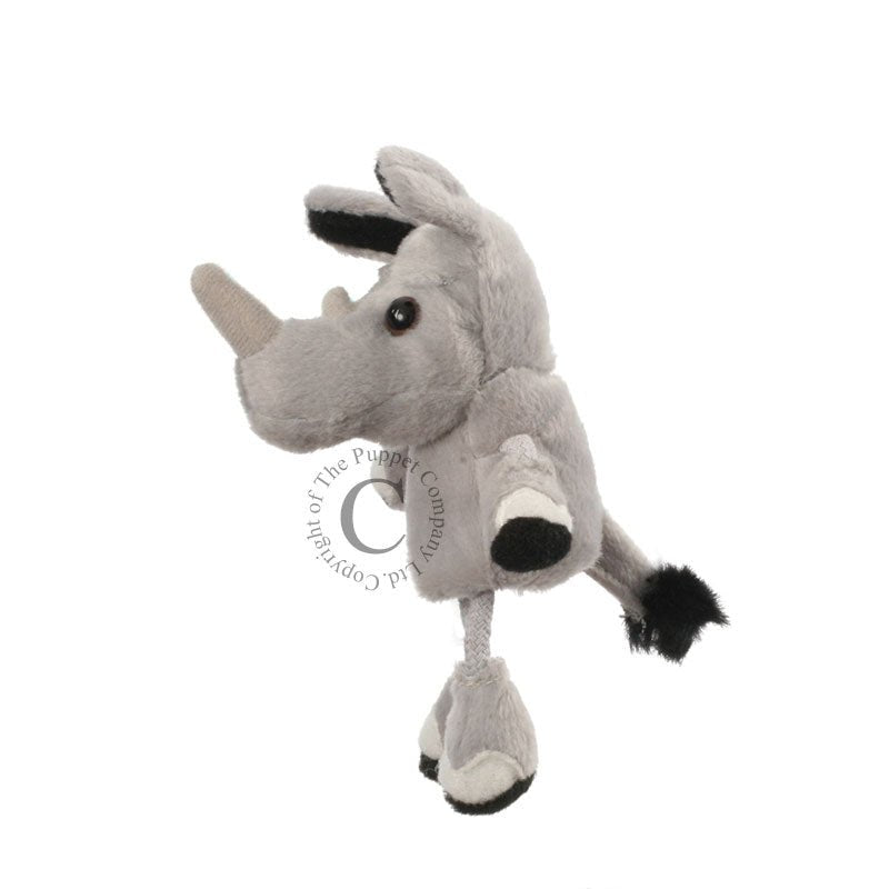 Puppet Company Rhino Finger Puppet - Little Whispers