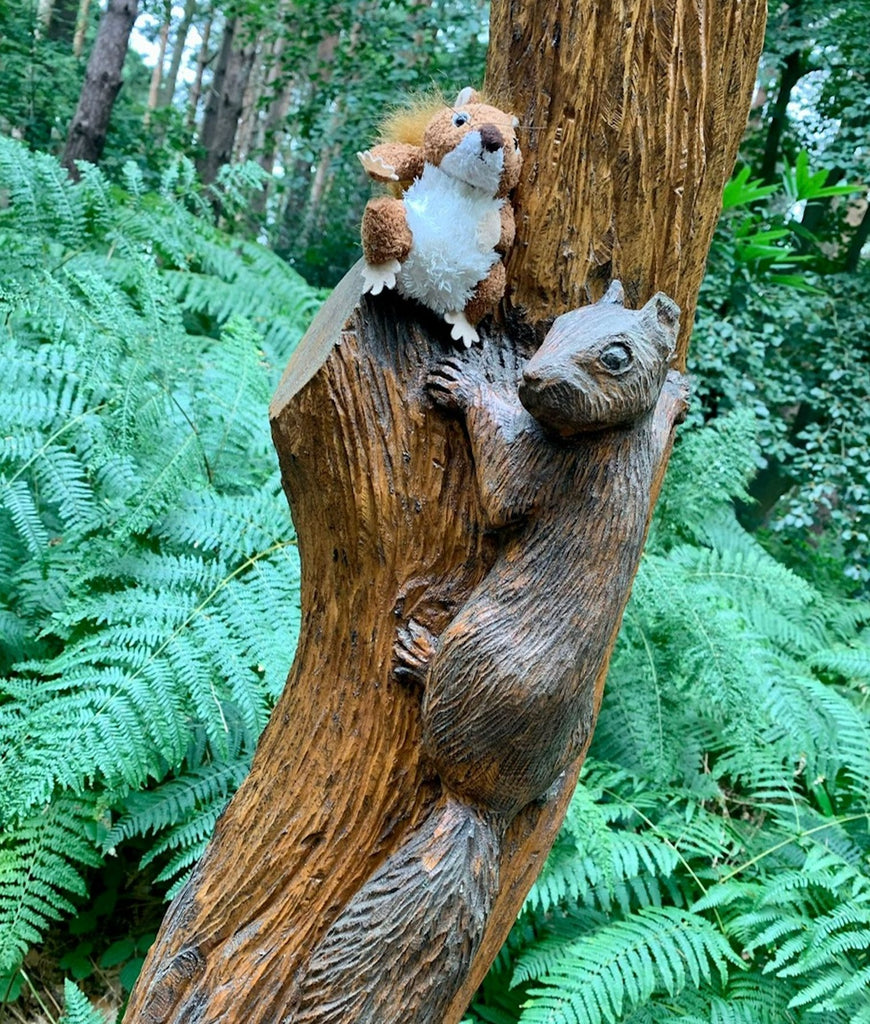 Puppet Company Squirrel - Red Finger Puppet - Little Whispers