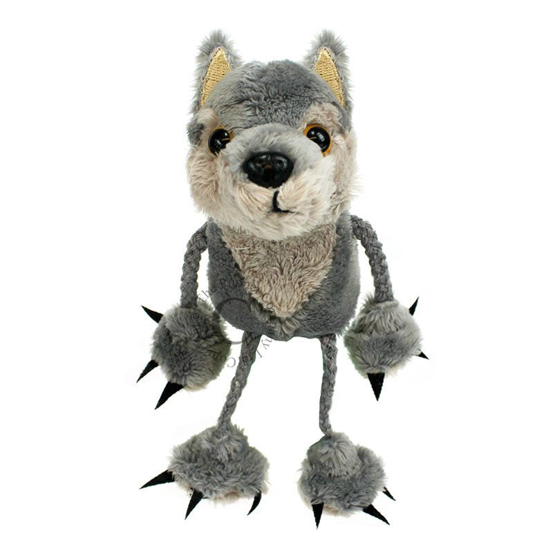 Puppet Company Wolf Finger Puppet - Little Whispers