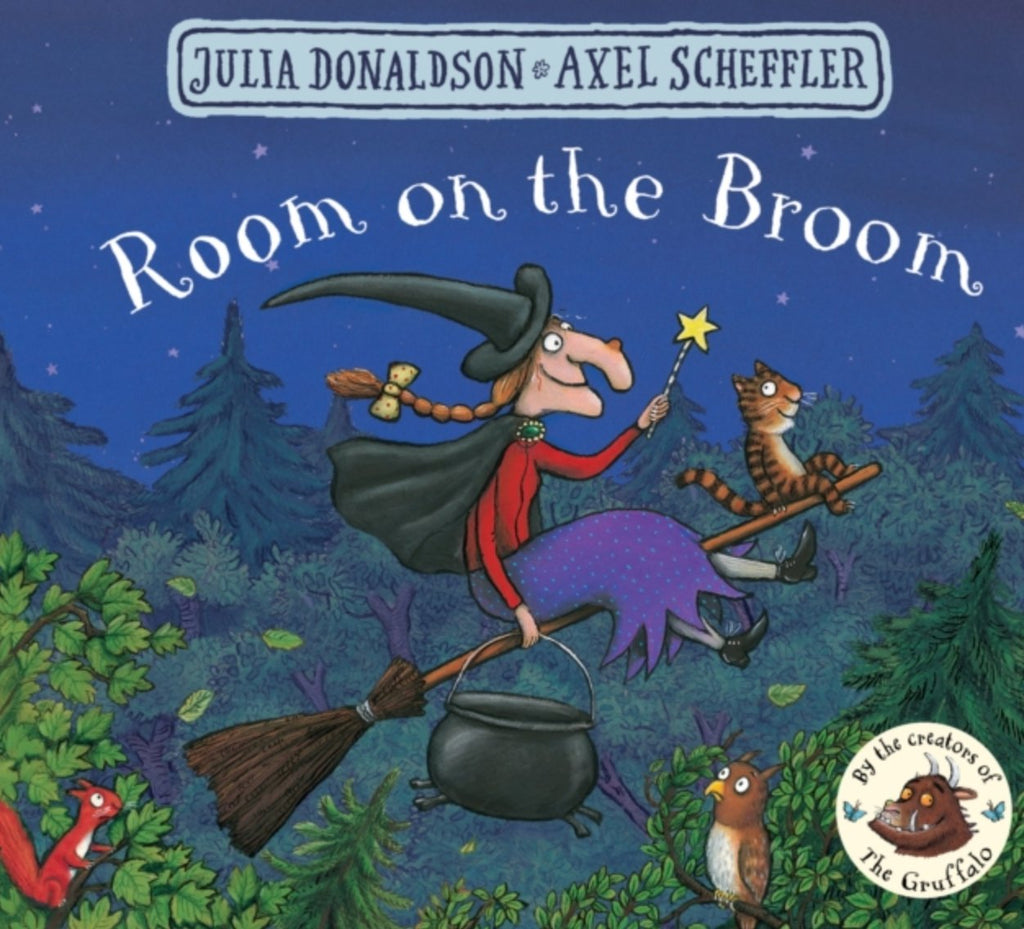 Room on the Broom Finger Puppet Story Sack - Little Whispers