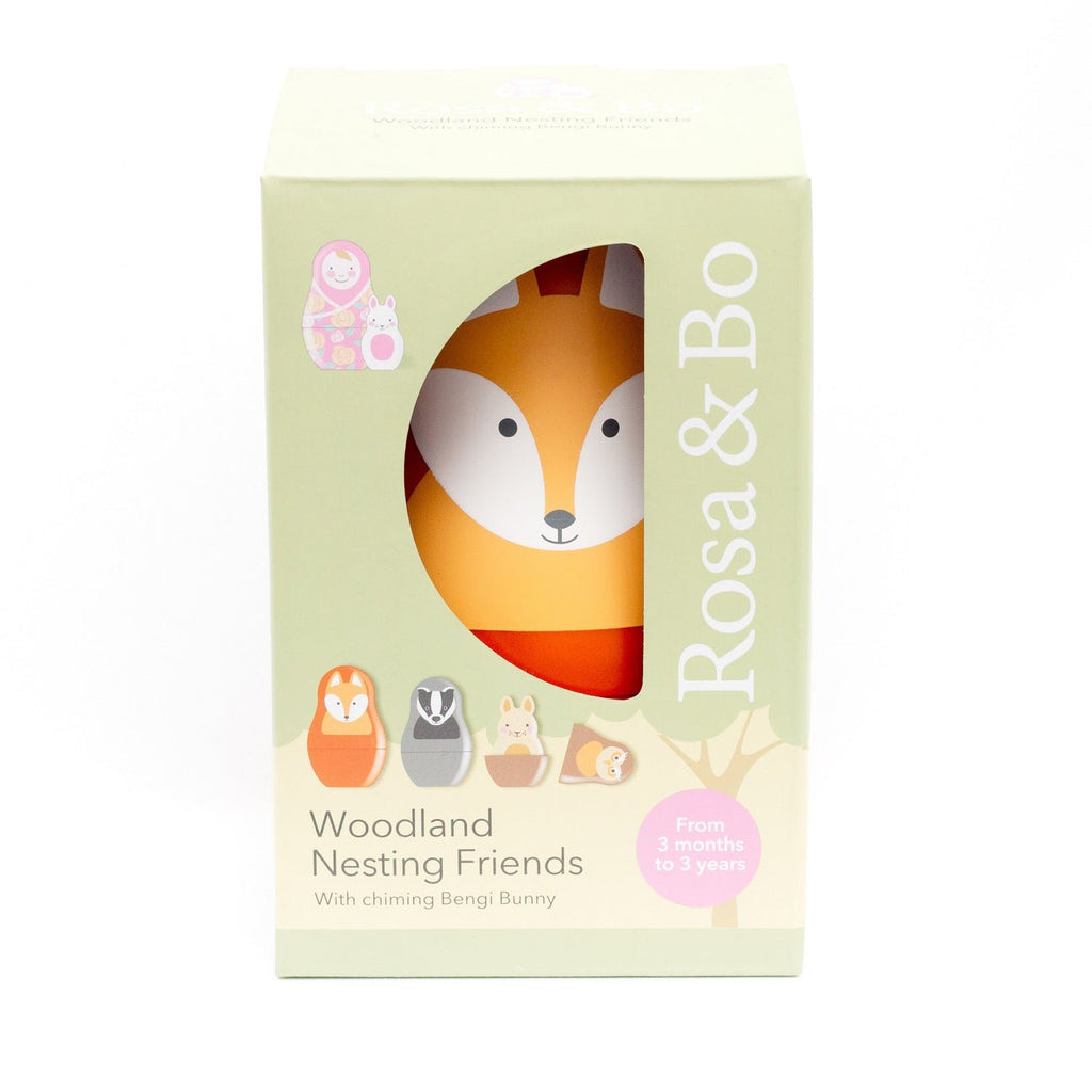 Rosa & Bo Woodland Nesting Babies - Little Whispers
