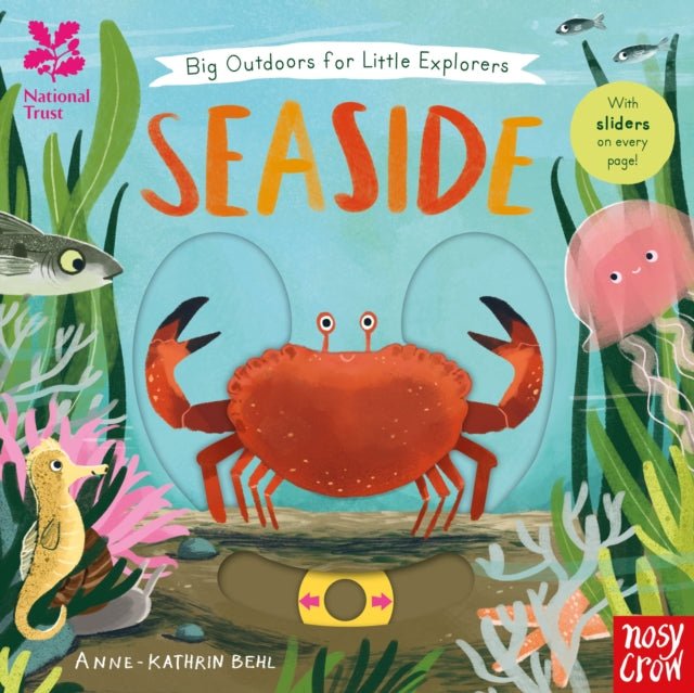 Seaside National Trust Slider Board Book - Little Whispers