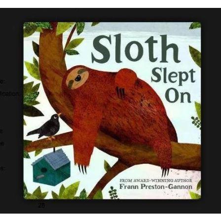 Sloth Slept On - Little Whispers