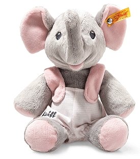 Steiff Trampili Elephant - Pink - Little Whispers