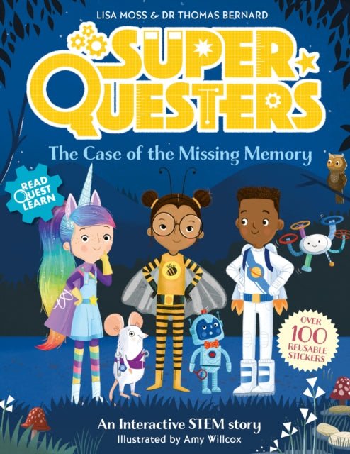 SuperQuesters Interactive book - The Case of the Missing Memory - Little Whispers
