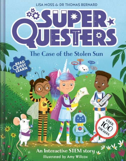 SuperQuesters Interactive book - The Case of the Stolen Sun - Little Whispers