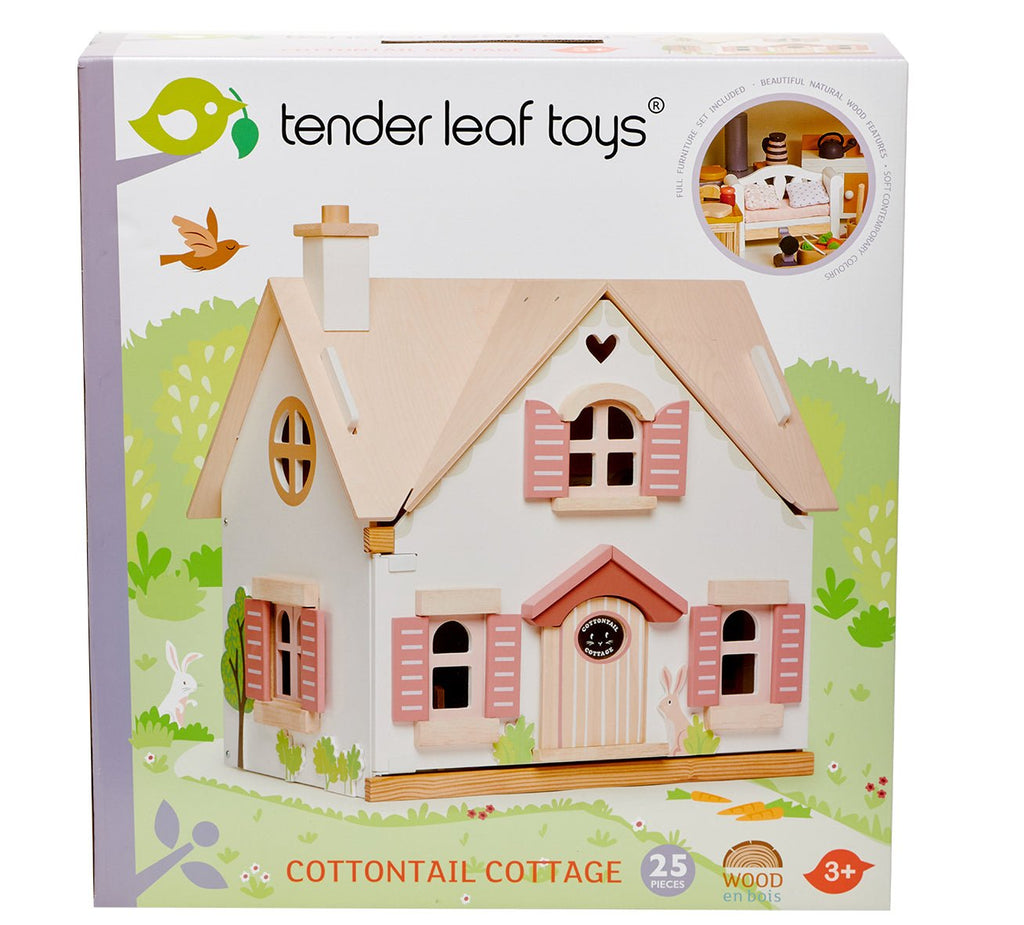 Tender Leaf Cottontail Cottage (Direct Shipping) - Little Whispers